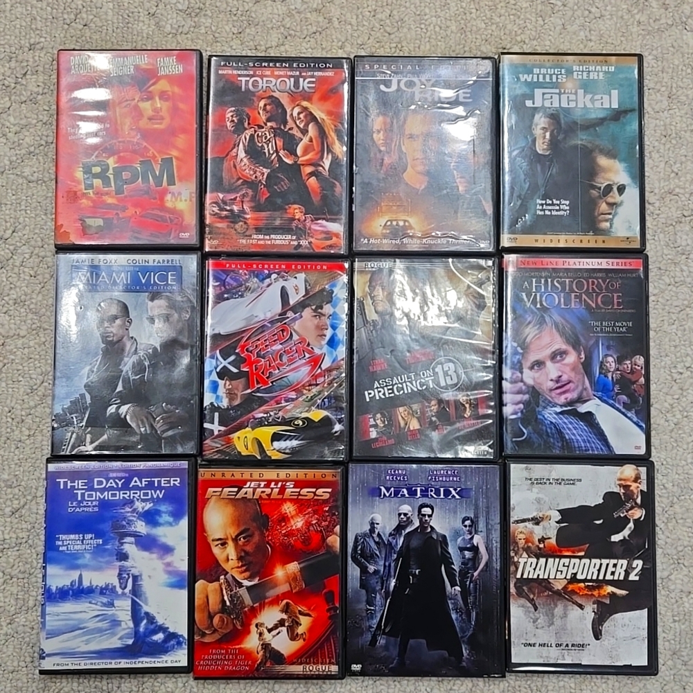 Lot Of Dvds